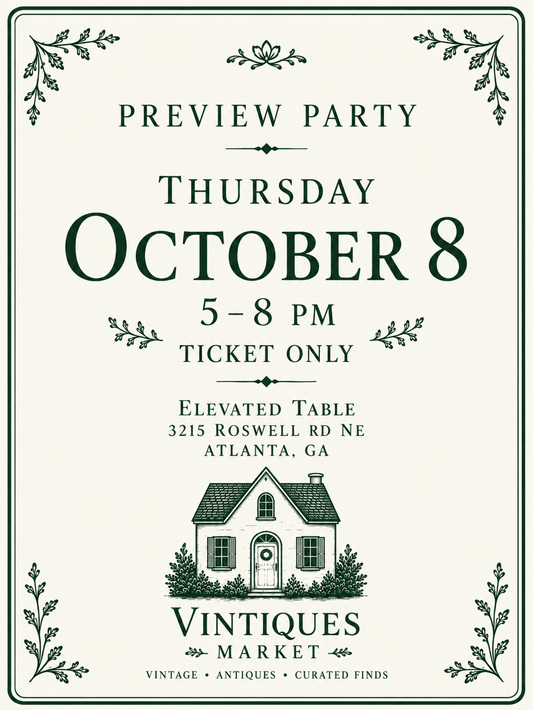 Vintiques Market Preview Party